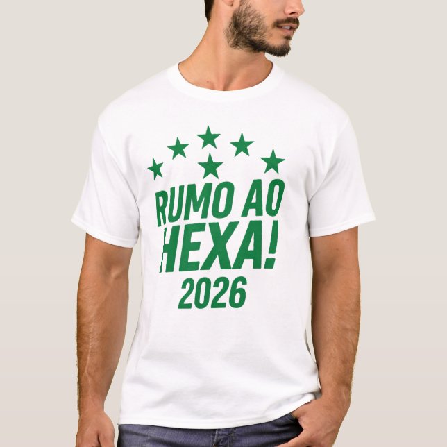 T-shirt Vers l'Hexa 2026  (Devant)