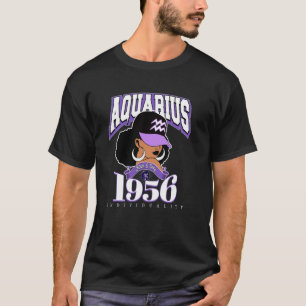 T-shirt Verseau 1956 Reine Mélanine Caractères du Zodiaque