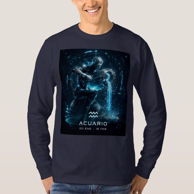 T-shirt Verseau , horoscope,  (Devant)