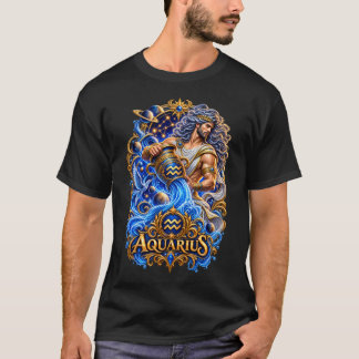 T-shirt Verseau Zodiaque Porteur d'Eau – Astrologie Célest