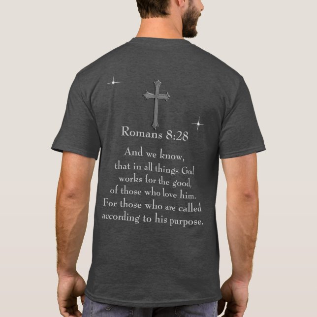 T-shirt Verset biblique (Dos)
