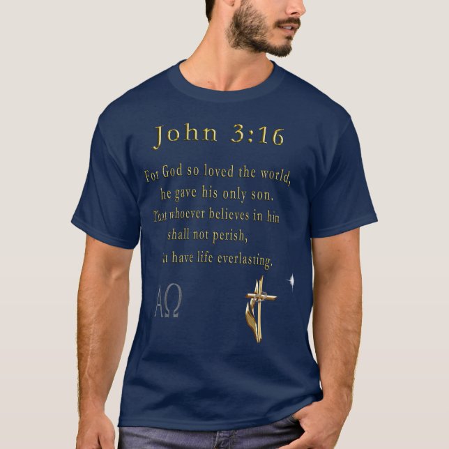 T-shirt Verset biblique (Devant)