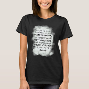 T-shirt Verset Biblique Chrétien Église Dieu Jésus Religie