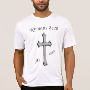T-shirt verset biblique chrétien Romains 8:28