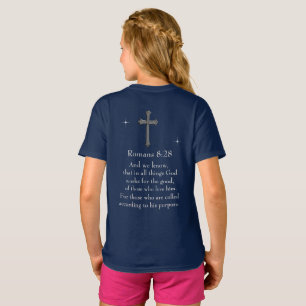 T-shirt verset biblique chrétien Romains 8:28