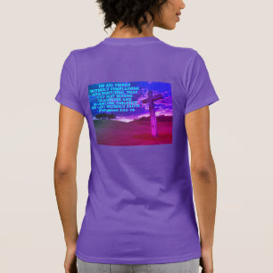 T-shirt verset biblique des Philippiens 2,14-15.