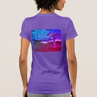 T-shirt verset biblique des Philippiens 2,14-15.