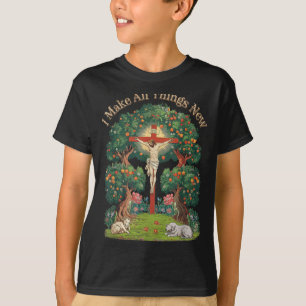 T-shirt Verset biblique Foi chrétienne Église chrétienne J