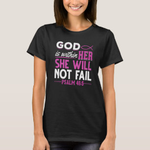 T-shirt Verset biblique Prière chrétienne Jésus Seigneur S