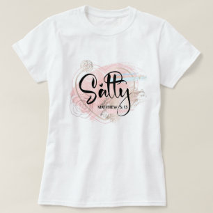 T-shirt Verset biblique salé Matthieu 5:13