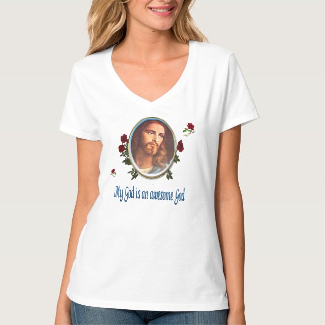 T-shirt verset de la Bible chrétienne (Devant)