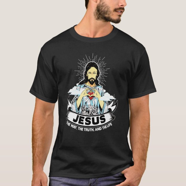 T-shirt Verset de la Bible chrétienne Foi Croyant Disciple (Devant)