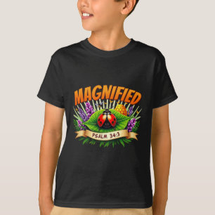 T-shirt Verset de la Bible chrétienne magnifiée Vacances d
