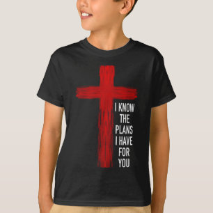 T-shirt Verset de la Bible de la Croix de Jésus Longue Man