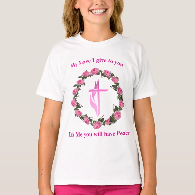 T-shirt Verset de la Bible Écriture (Devant)
