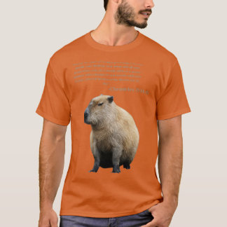 T-shirt Versets de la Bible de Capybara