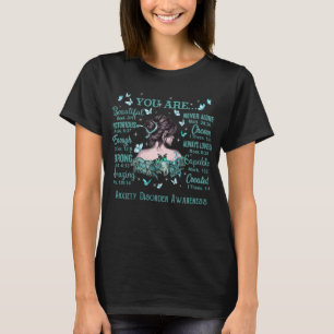 T-shirt Versets de la Bible sur le trouble anxieux & Papil
