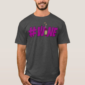 T-shirt Version blanche du vin