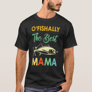 T-shirt Version officielle du meilleur papa pêcheur promu