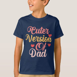 T-shirt Version plus fine de papa