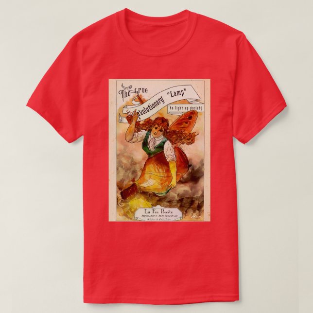 T-shirt Version révolutionnaire Fairy Molotov (Design devant)