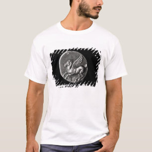 T-shirt Verso de pièce de monnaie dépeignant Pegasus