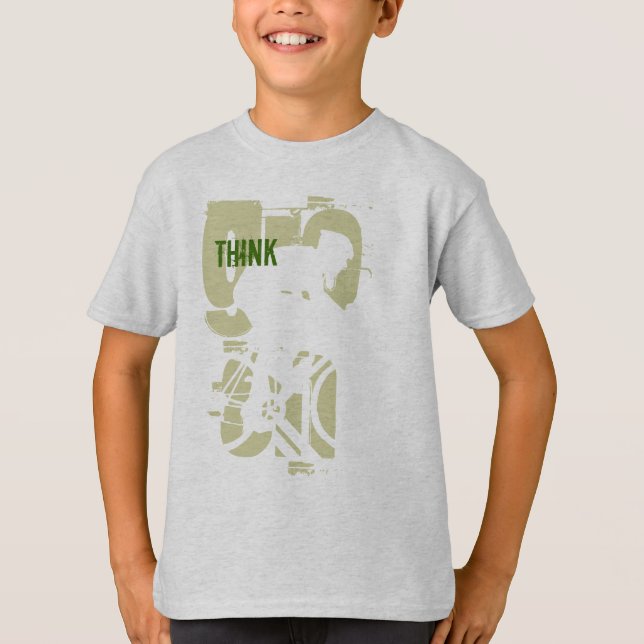 T-shirt vert (Devant)