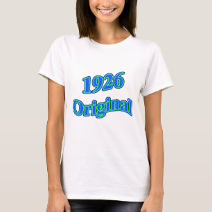 T-shirt Vert 1926 bleu original