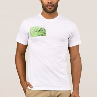 T-shirt vert à ailes