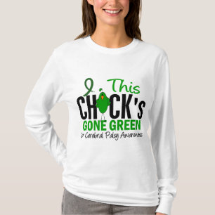 T-shirt Vert allé par poussin d'INFIRMITÉ MOTRICE