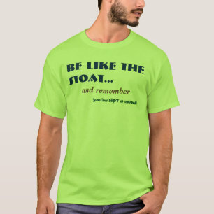 T-shirt Vert animal de comédie de hermine de région bois