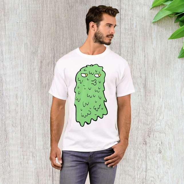 T-shirt vert brut pour les hommes fantômes (Créateur téléchargé)