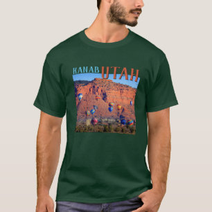 T-shirt Vert chaud de ballons à air de Kanab Utah
