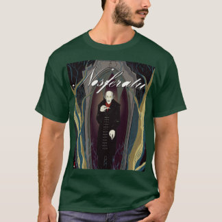 T-shirt vert classique Nosferatu