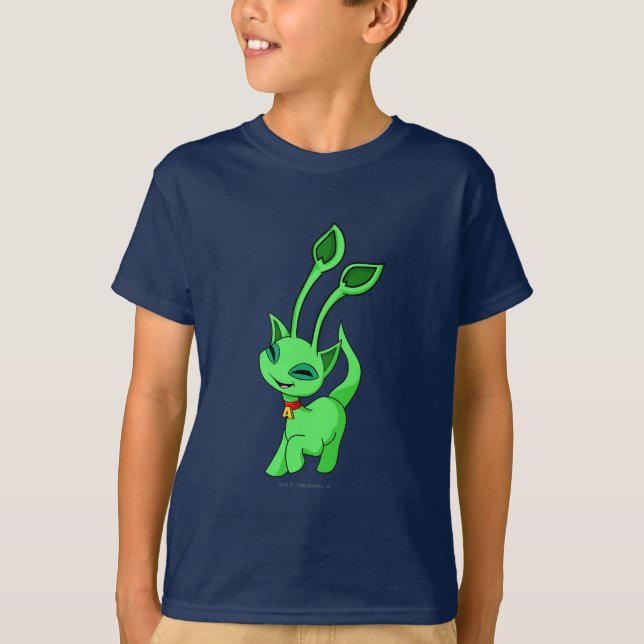 T-shirt Vert d'Aisha (Devant)