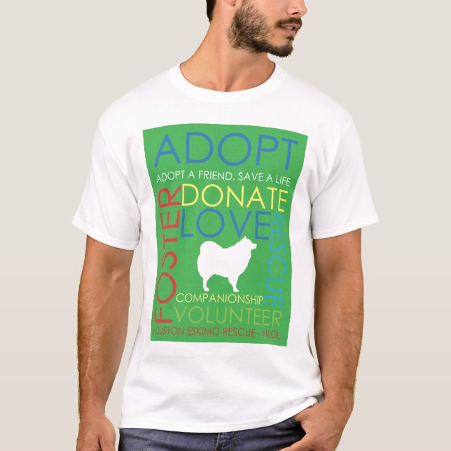 T-shirt Vert de chemise de conception de délivrance (Devant)