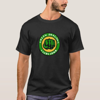 T-shirt vert de Dragonsn