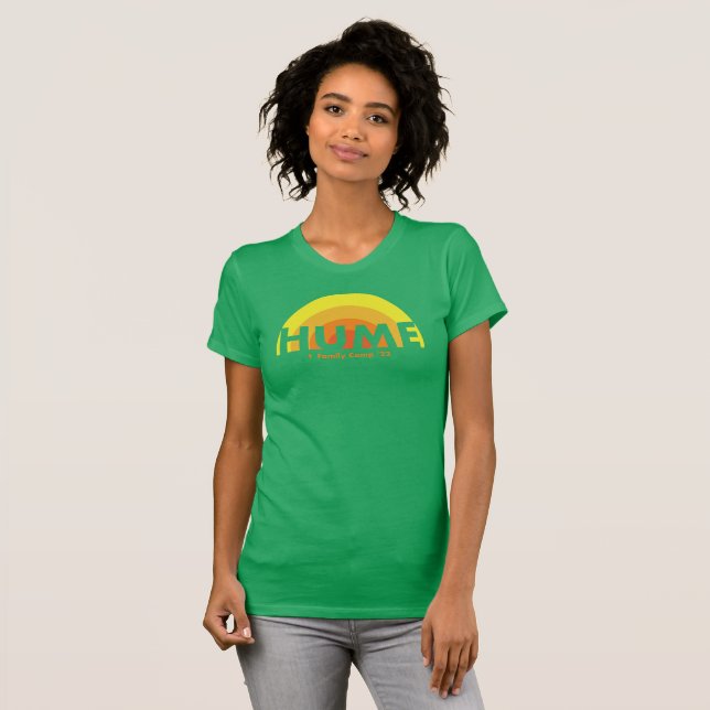 T-shirt vert de l'équipe (Devant entier)