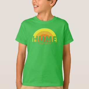 T-shirt vert de l'équipe d'enfants