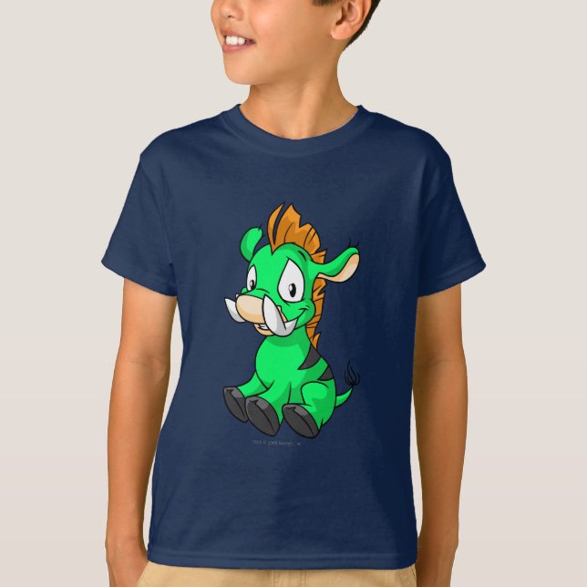 T-shirt Vert de Moehog (Devant)