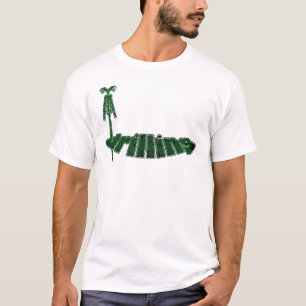 T-shirt Vert de plate-forme de forage, plate-forme