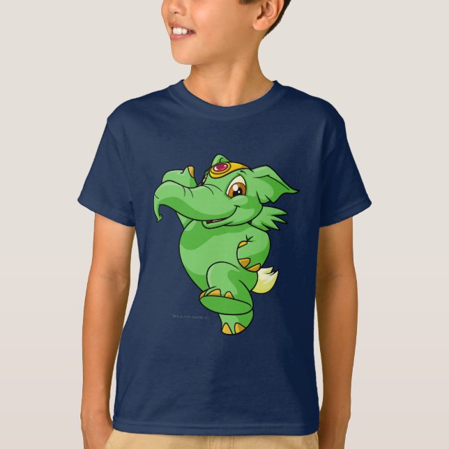 T-shirt Vert d'Elephante (Devant)