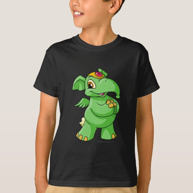 T-shirt Vert d'Elephante (Devant)