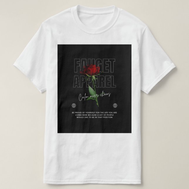 T-shirt Vert et noir (Design devant)