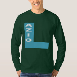 T-shirt vert foret manches longues DESIGN LAZIO