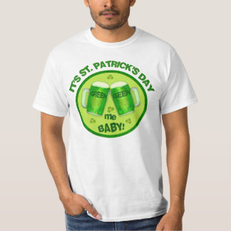 T-shirt vert irlandais de bière du jour de St
