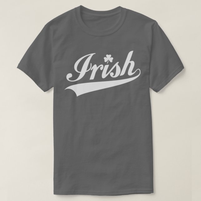 T-shirt Vert irlandais pour St (Design devant)