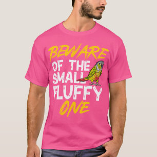 T-shirt Vert Joue Conure Attention Au Petit Fluffy Un