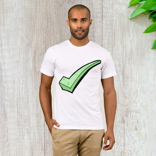 T-shirt vert Mark Mens (Créateur téléchargé)