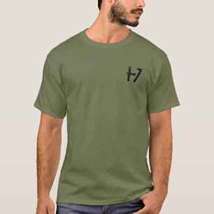 T-shirt vert olive Vétéran militaire américain dra